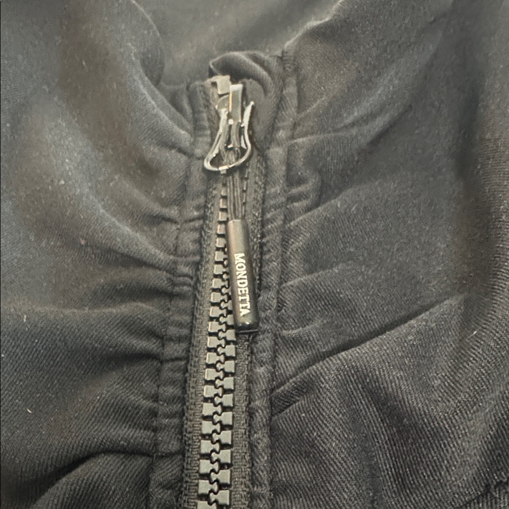 Mondetta Black Fitted Jacket Size Small - image 4